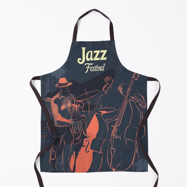 Item preview, Jazz Festival Poster – Soulful Brass & Bass Harmony designed and sold by djovan.