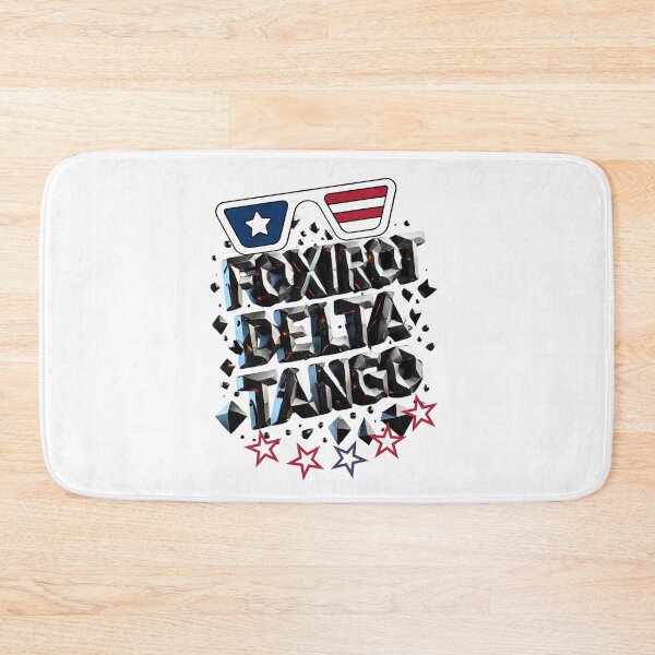 Item preview, Foxtrot Delta Tango - Garnet Crystal Typography Design designed and sold by ArtDesignTp.