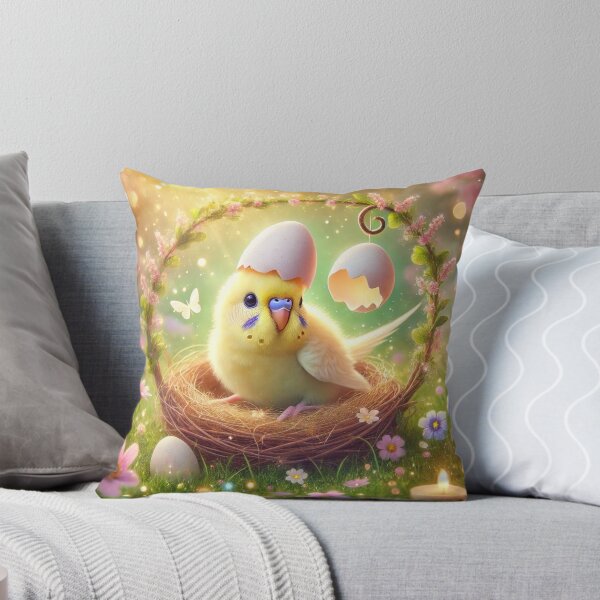Item preview, Mucki, the Fluffy Egghead designed and sold by LegademaArt.
