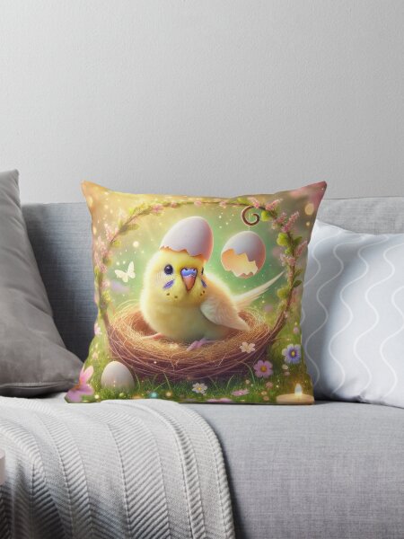 Item preview, Mucki, the Fluffy Egghead designed and sold by LegademaArt.