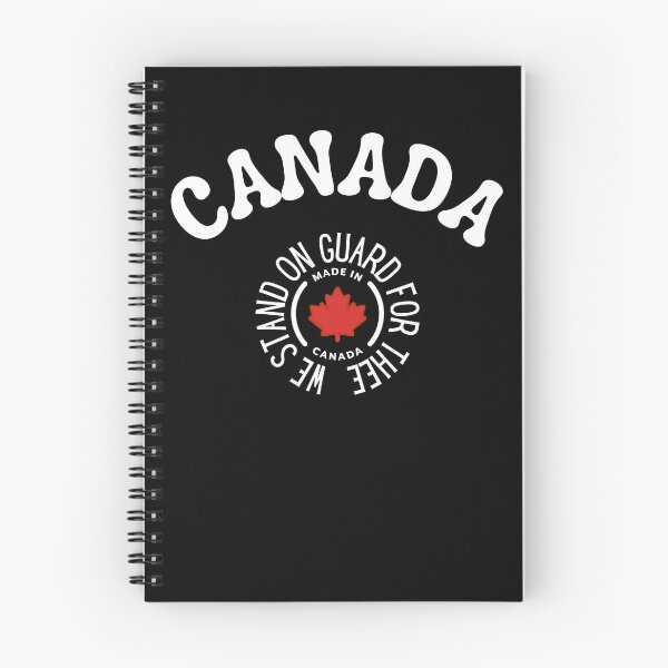 Item preview, Canada We Stand on Guard for Thee - Maple Leaf Patriotic Design designed and sold by PrintBubbleGK.