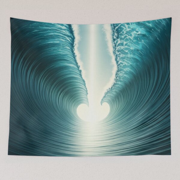 Item preview, Double Tidal Wave - Abstract Pic #8  designed and sold by JCTRUTHERshop.