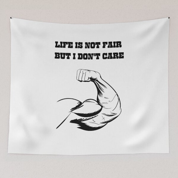 Item preview, Life is not fair but I don't care designed and sold by Karim-Karem.