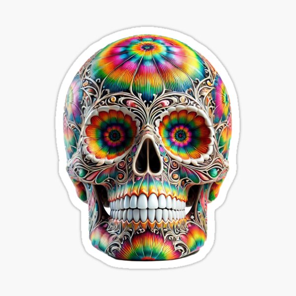Sugar Skull Sticker
