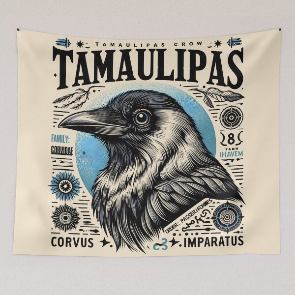 Item preview, Tamaulipas Crow 2 designed and sold by theAVIARY7.