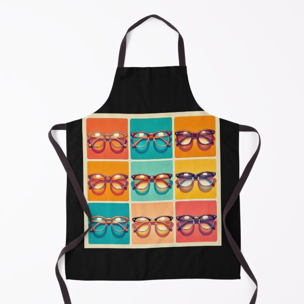Item preview, Bold Retro Glasses Pop Art Grid Design designed and sold by hardingcarl2.