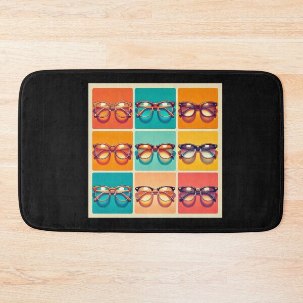 Item preview, Bold Retro Glasses Pop Art Grid Design designed and sold by hardingcarl2.