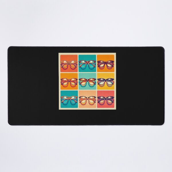 Item preview, Bold Retro Glasses Pop Art Grid Design designed and sold by hardingcarl2.