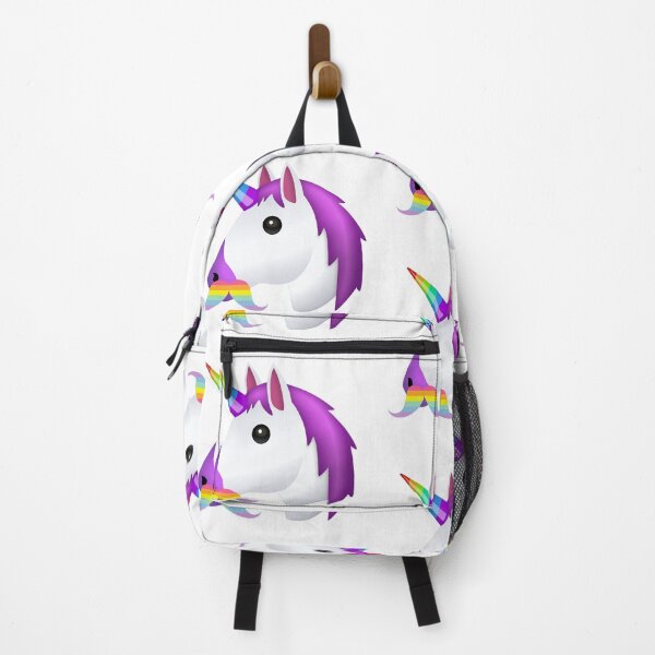 Item preview, Funny Emoji Sticker Unicorn Mustache Emoji Funny and Cute Expression Design for Emoji Enthusiasts designed and sold by myfavoritesm4.