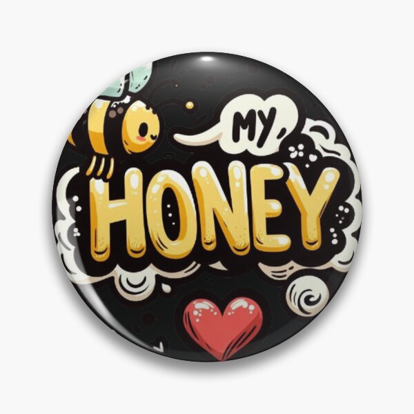 Item preview, Cute bee with "My Honey" text and heart. designed and sold by hardingcarl2.
