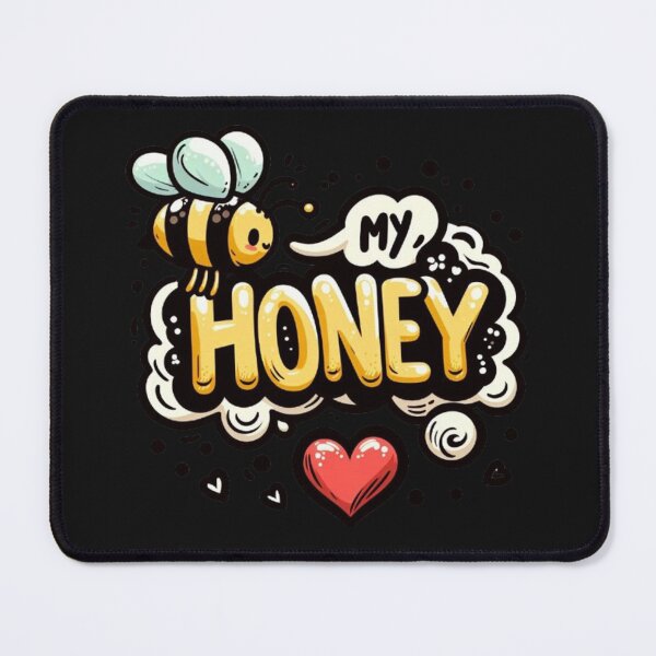 Item preview, Cute bee with "My Honey" text and heart. designed and sold by hardingcarl2.
