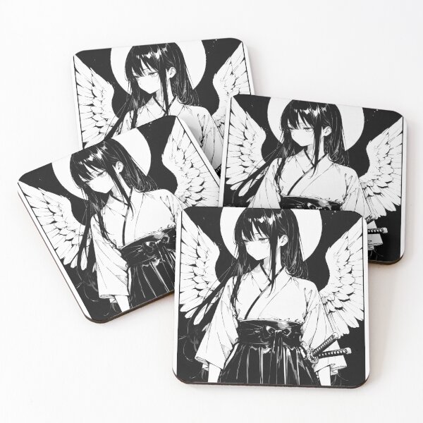 Item preview, Unredeemed - Unforgiven B&W Anime Design designed and sold by Hyperfantasy Designs.
