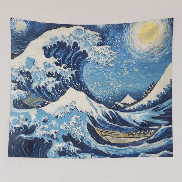 Item preview, Starry Wave designed and sold by TheOctopusRage.