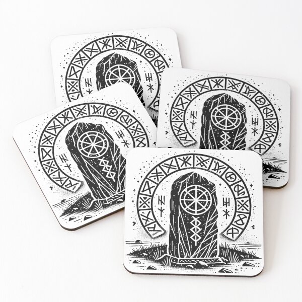 Item preview, Viking Runestone – Ancient Nordic Engraving Design designed and sold by D'riftr.