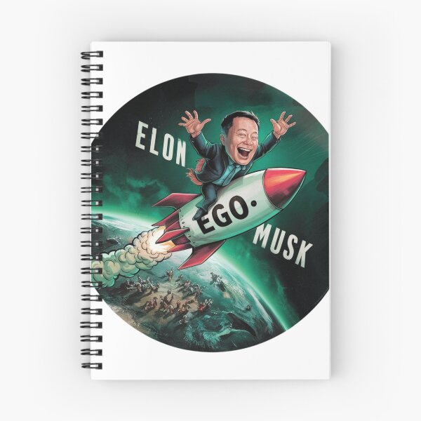 Item preview,  Elon Ego Musk – Billionaire Satire SpaceX Parody designed and sold by SanadDiab.