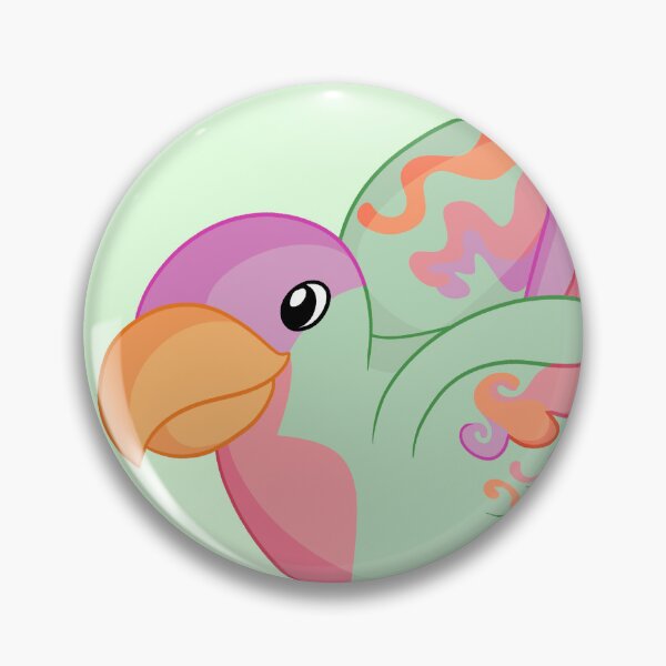 Item preview, Rainbow Sherbet Parakeet designed and sold by joysqueezed-out.