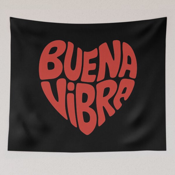 Item preview, Buena Vibra Heart – Spread Good Vibes in Style!  designed and sold by paulo silveira.