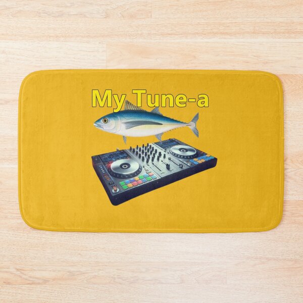Item preview, DJ decks on table, artistic and vibrant illustration designed and sold by hardingcarl2.