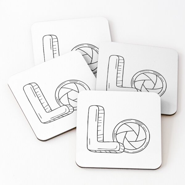 Item preview, An Illustration of a Lens beside the Letter L designed and sold by rasagamastore.