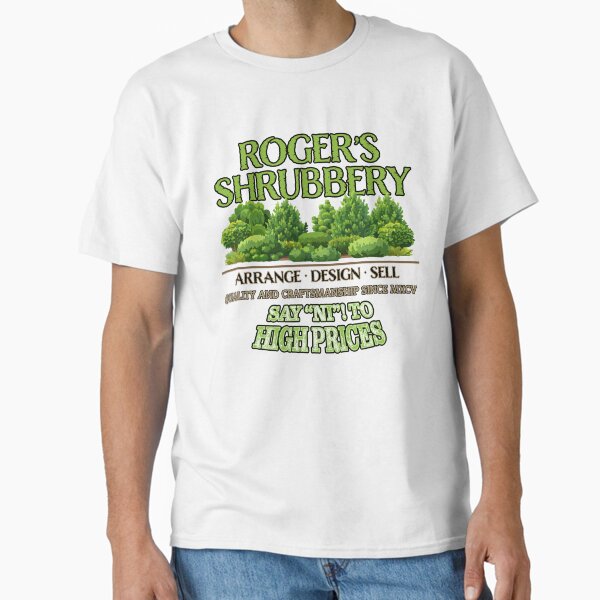Item preview, Roger the Shrubber designed and sold by PresentTees.