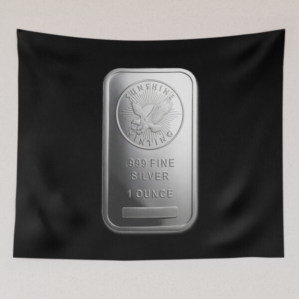 Item preview, 1 ozt sunshine mint silver bar obverse - Pic #11 designed and sold by JCTRUTHERshop.
