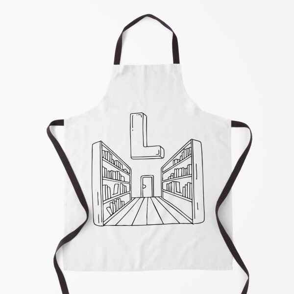 Item preview, An Illustration of a Library beside the Letter L designed and sold by rasagamastore.