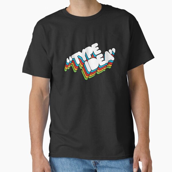 Item preview, Type Idea designed and sold by The Common Tee.