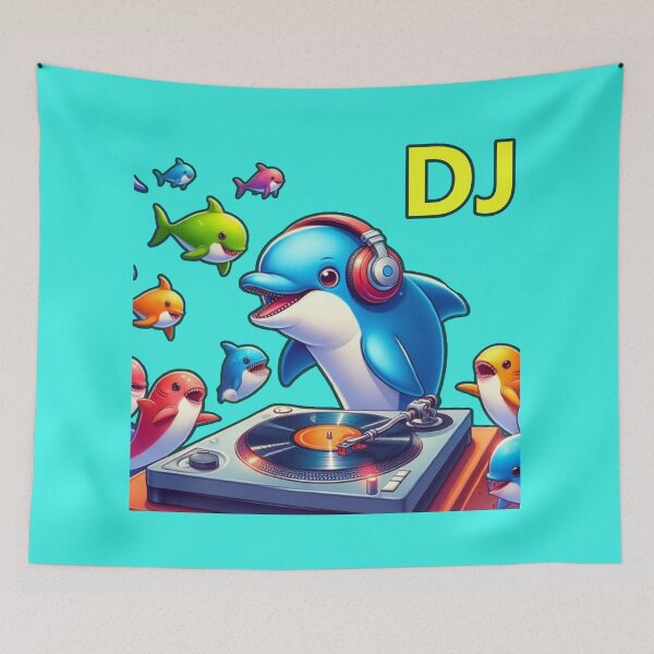 Item preview, Realistic DJ decks on a table with gap designed and sold by hardingcarl2.