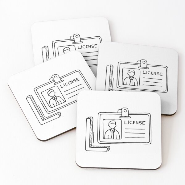 Item preview, An Illustration of a License beside the Letter L designed and sold by rasagamastore.