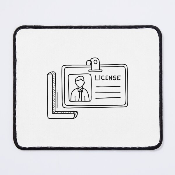 Item preview, An Illustration of a License beside the Letter L designed and sold by rasagamastore.