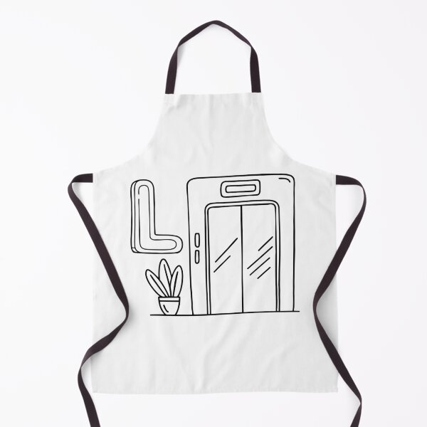Item preview, An Illustration of a Lift beside the Letter L designed and sold by rasagamastore.
