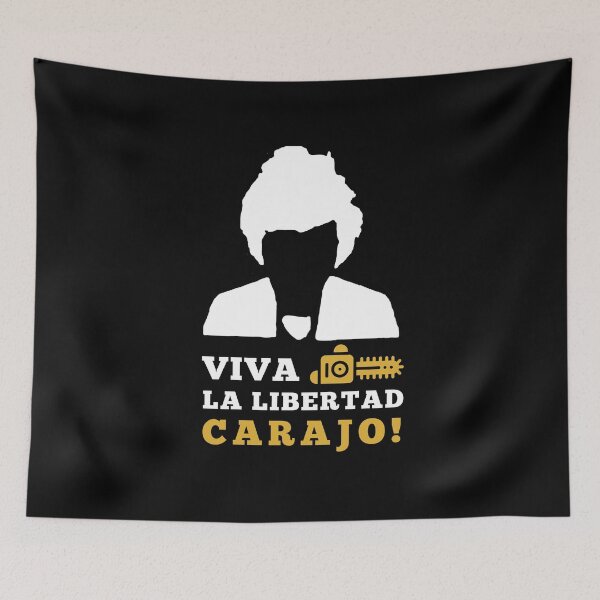 Item preview, Javier Milei Viva la Libertad T-shirt designed and sold by bArtme.