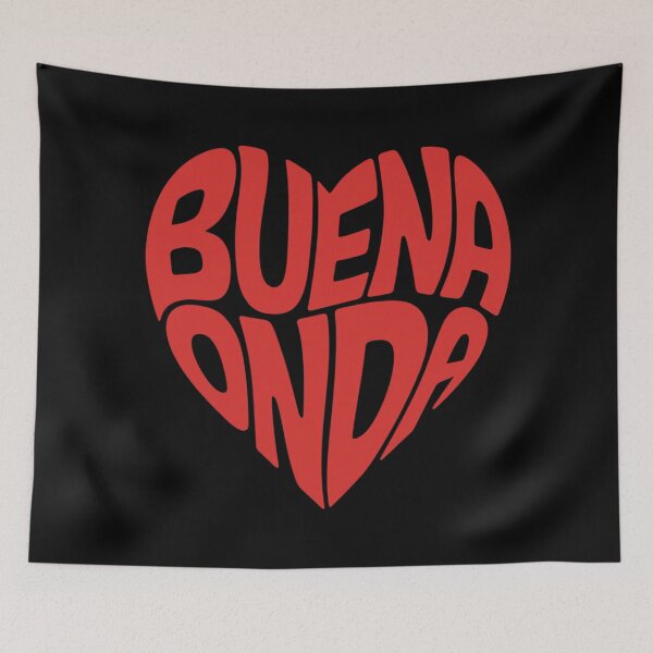 Item preview, Buena Onda Heart – Spread Good Vibes in Style!  designed and sold by paulo silveira.