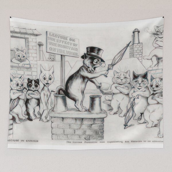 Item preview, Louis Wain designed and sold by ShelbyMCCCay.