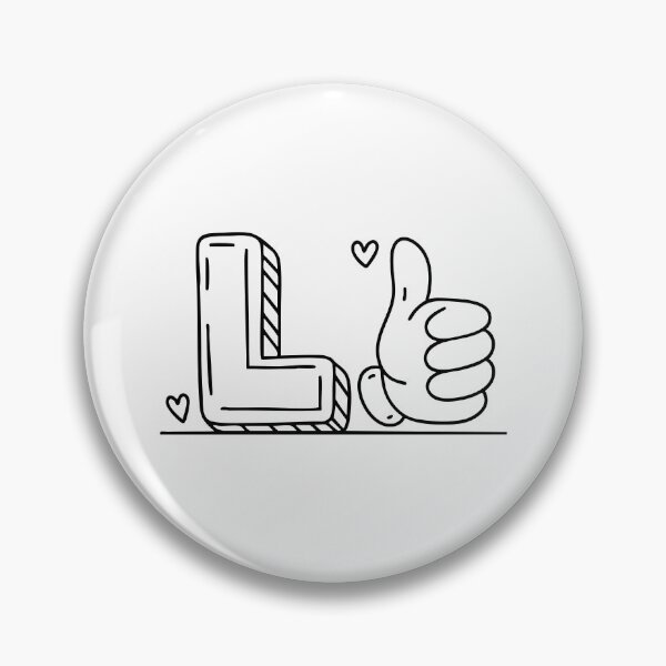 Item preview, An Illustration of Like beside letter L designed and sold by rasagamastore.