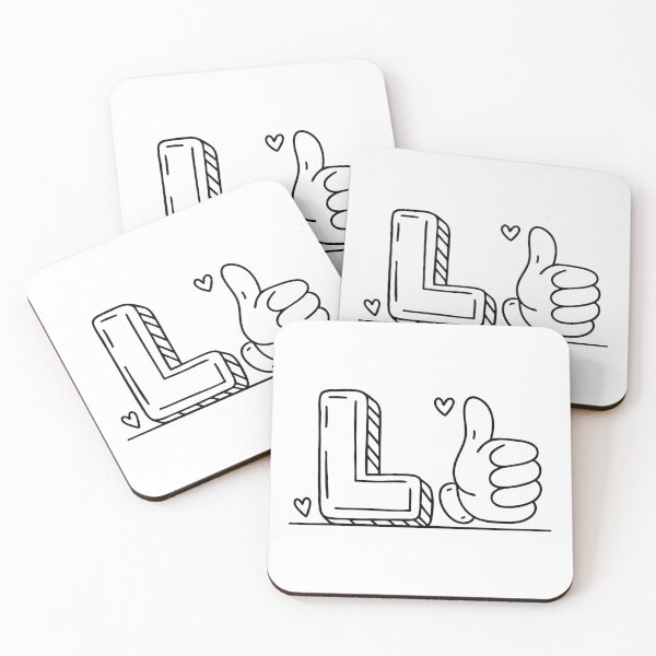 Item preview, An Illustration of Like beside letter L designed and sold by rasagamastore.