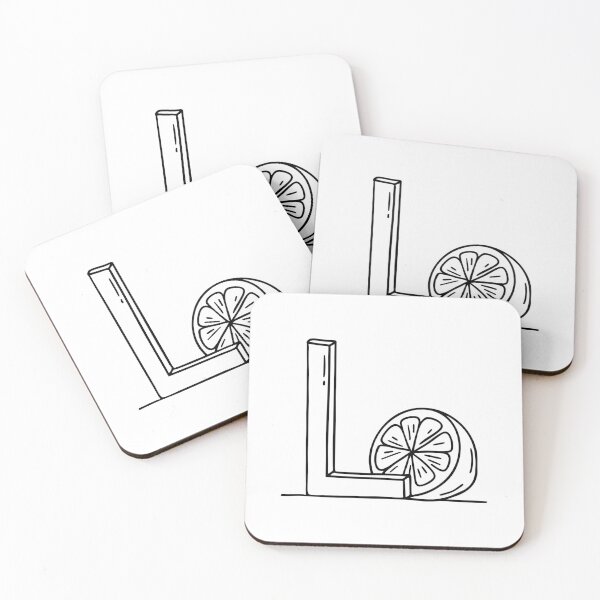 Item preview, An Illustration of Lime beside letter L designed and sold by rasagamastore.