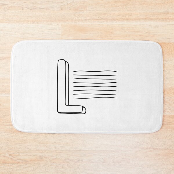 Item preview, An Illustration of Line beside letter L designed and sold by rasagamastore.