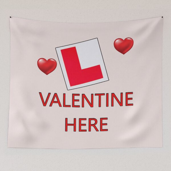 Item preview, Valentine's Day card with hearts and learner sign designed and sold by hardingcarl2.