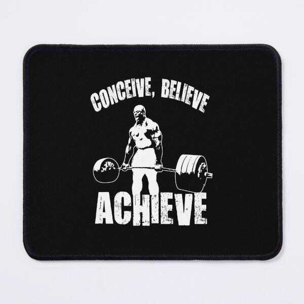 Item preview, Conceive Believe Achieve - Ronnie Bodybuilding Motivational designed and sold by chantastical.
