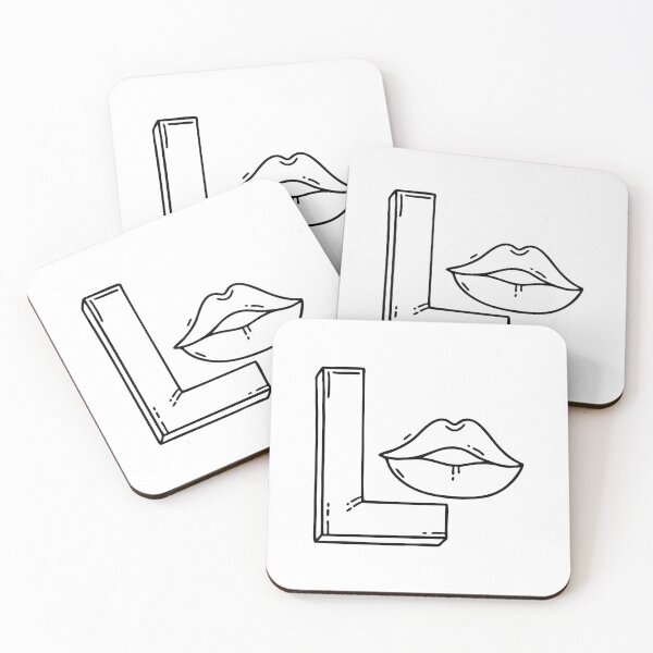 Item preview, An Illustration of Lip beside letter L designed and sold by rasagamastore.