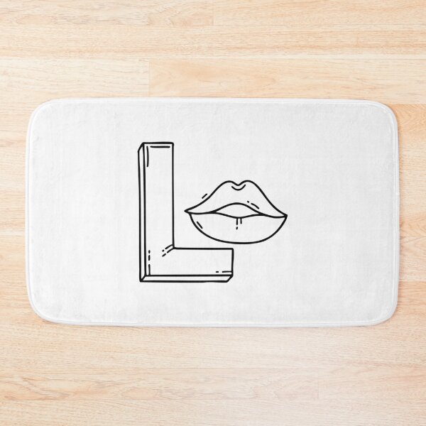 Item preview, An Illustration of Lip beside letter L designed and sold by rasagamastore.