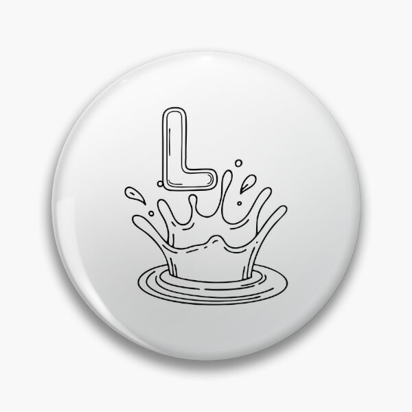 Item preview, An Illustration of Liquid beside letter L designed and sold by rasagamastore.