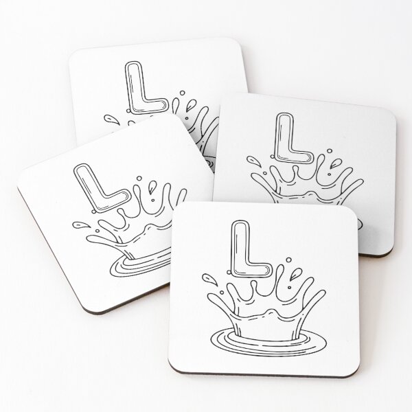 Item preview, An Illustration of Liquid beside letter L designed and sold by rasagamastore.