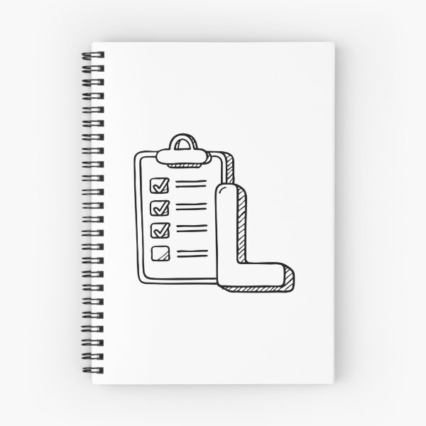 Item preview, An Illustration of List beside letter L designed and sold by rasagamastore.