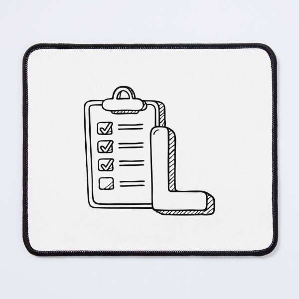 Item preview, An Illustration of List beside letter L designed and sold by rasagamastore.