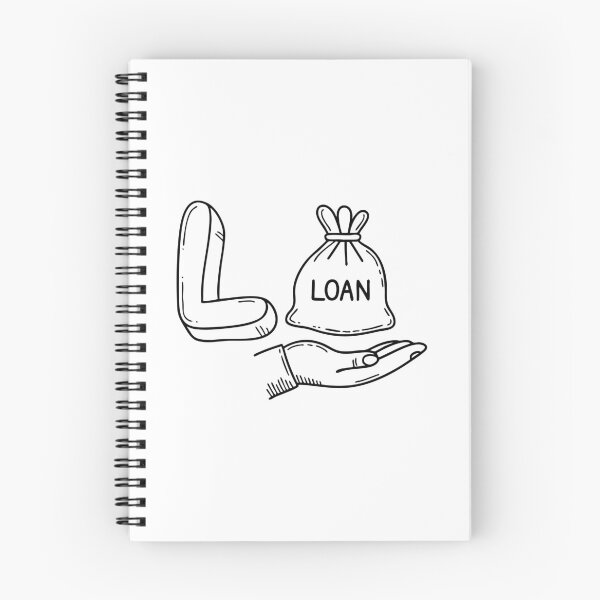 Item preview, An Illustration of Loan beside letter L designed and sold by rasagamastore.