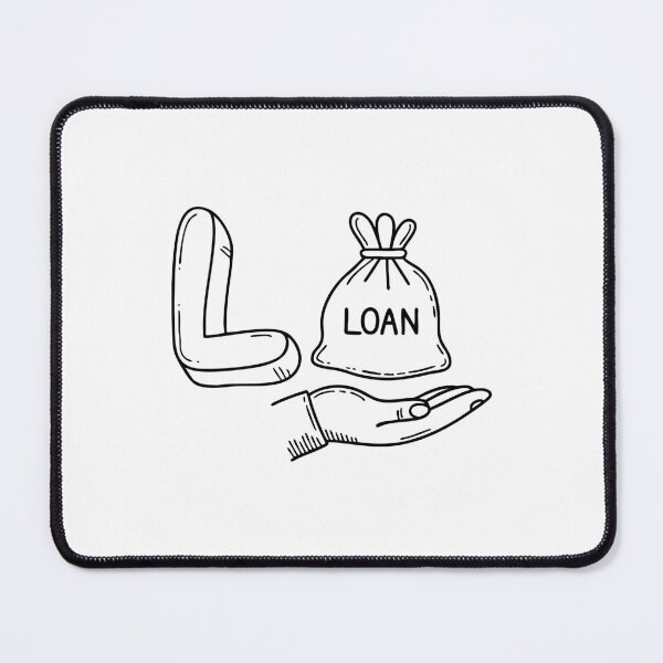 Item preview, An Illustration of Loan beside letter L designed and sold by rasagamastore.