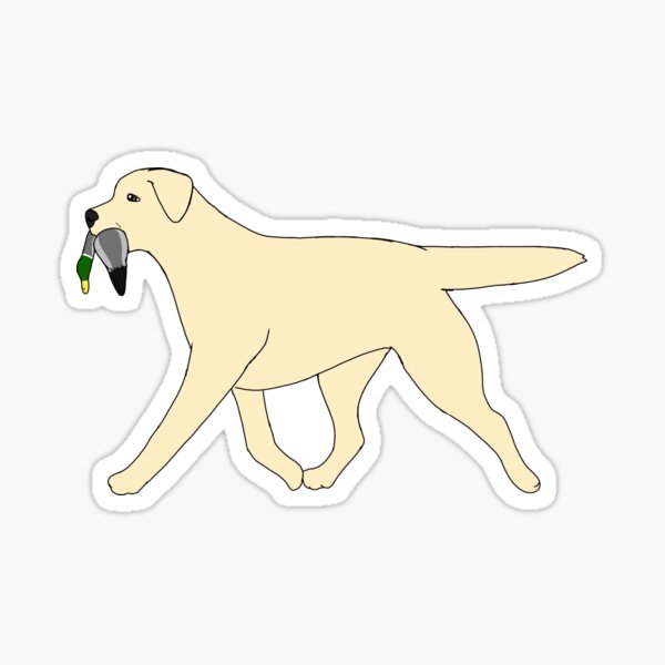 Item preview, Working Labrador Retriever Light Yellow designed and sold by CerasArtHouse.
