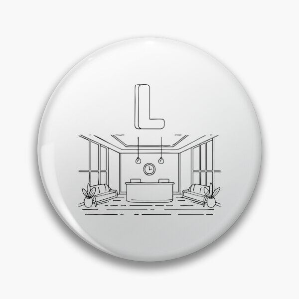 Item preview, An Illustration of Lobby beside letter L designed and sold by rasagamastore.